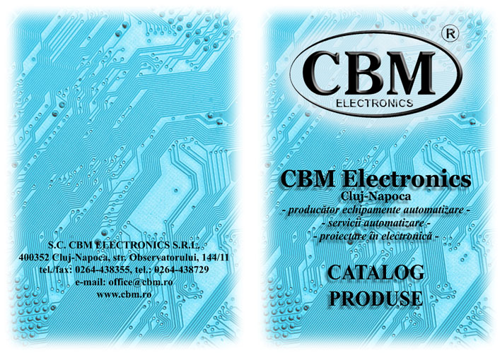 Electronic and automation product catalog cover